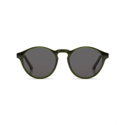 Komono Devon Seaweed Sunglasses In Black