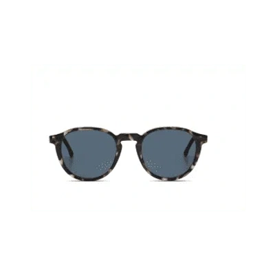 Komono Dusk Liam Metal Sunglasses In Blue