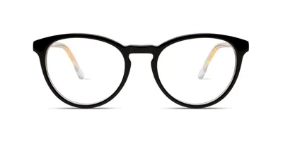Komono Ezra O7550 Men's Glasses Black Size 52 - Free Lenses - Blue Light Block Available