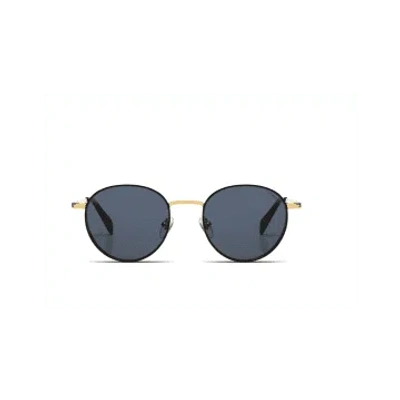 Komono Gold Black James Sunglasses