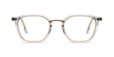 Komono Hugo O7803 Men's Glasses Clear Size 49 - Free Lenses - Blue Light Block Available In Gray