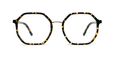 Komono Idris O3103 Women's Glasses Tortoiseshell Size 53 - Free Lenses - Blue Light Block Available In Brown