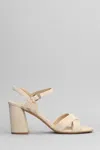 Komono Isla Sandals In Beige Suede