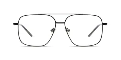 Komono Jett O7827 Men's Glasses Black Size 56 - Free Lenses - Blue Light Block Available