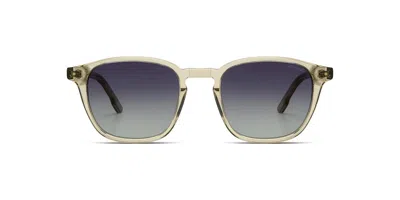 Komono Marlon Grand Polarized S10701 Men's Sunglasses Grey Size 52 In Gray