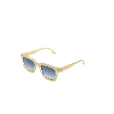 Komono Moon Velvet Bobby Sunglasses In Blue