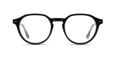 Komono Nigel O2368 Men's Glasses Black Size 50 - Free Lenses - Blue Light Block Available