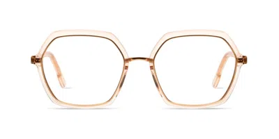 Komono Paige O7903 Men's Glasses Yellow Size 53 - Free Lenses - Blue Light Block Available