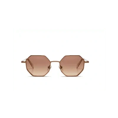 Komono Pale Copper Jean Sunglasses In Metallic