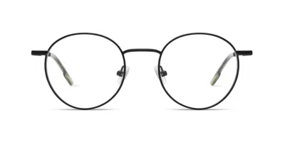 Komono Pete Slims O2464 Men's Glasses Black Size 46 - Free Lenses - Blue Light Block Available