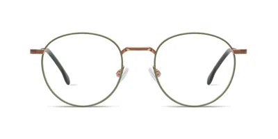 Komono Rio O7953 Men's Glasses Green Size 49 - Free Lenses - Blue Light Block Available