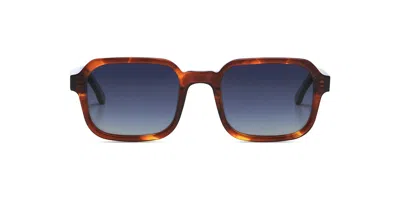 Komono Romeo Polarized S7452 Men's Sunglasses Brown Size 50