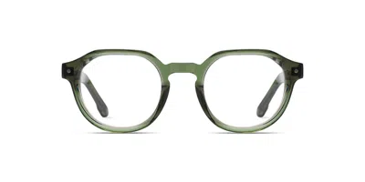 Komono Sloan O1029 Men's Glasses Green Size 50 - Free Lenses - Blue Light Block Available