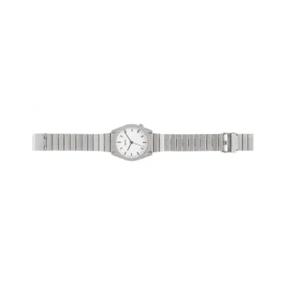 Komono Solid Silver Ray Watch In Metallic