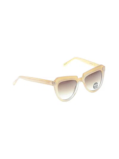 Pre-owned Komono Sunglasses In Ivory