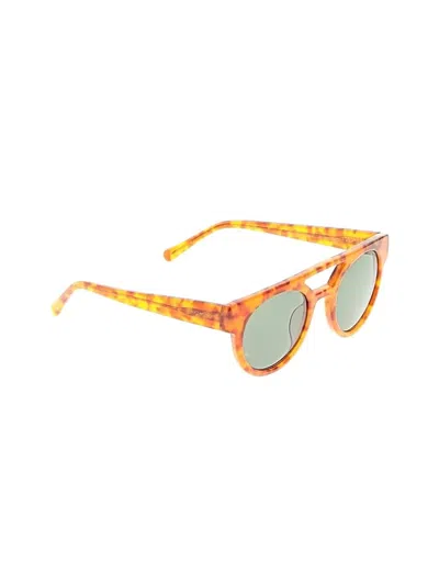 Pre-owned Komono Sunglasses In Orange