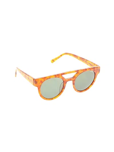 Pre-owned Komono Sunglasses In Orange