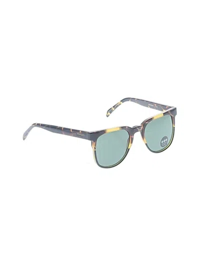 Pre-owned Komono Sunglasses In Teal