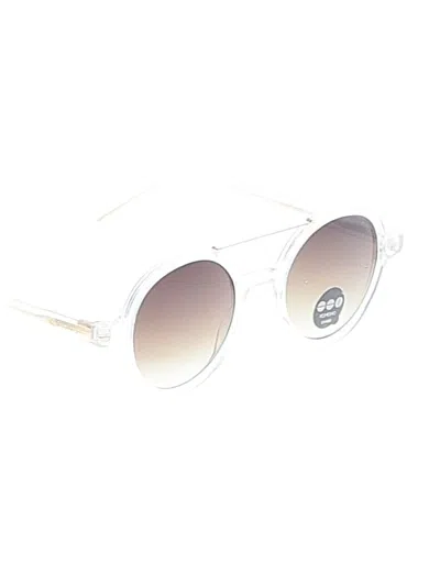 Pre-owned Komono Sunglasses In White