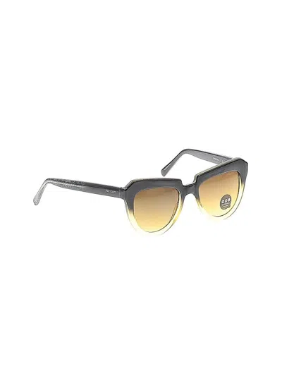 Pre-owned Komono Sunglasses In Yellow