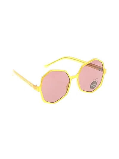 Pre-owned Komono Sunglasses In Yellow
