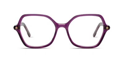 Komono Tanya O1475 Women's Glasses Purple Size 54 - Free Lenses - Blue Light Block Available