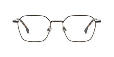 Komono Yuki O8076 Men's Glasses Gunmetal Size 50 - Free Lenses - Blue Light Block Available In Gray