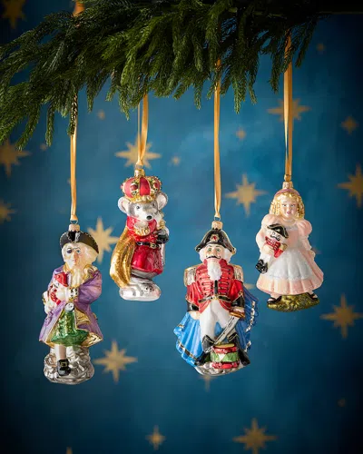Komozja The Nutcrackers Christmas Ornaments, Set Of 4
