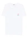 Kompakt Record Bar Logo T-shirt In White