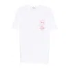 Kompakt Record Bar Graphic T-shirt In White