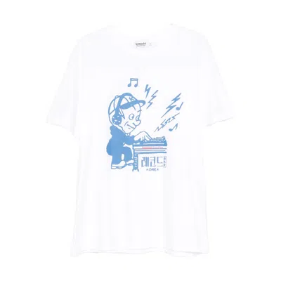 KOMPAKT RECORD BAR T SHIRTS WHITE