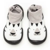 Komuello Toddler Boy Sock Shoes In Black And White