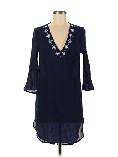 Pre-owned Kona Sol Casual Dress In Blue