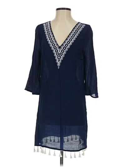 Pre-owned Kona Sol Casual Dress In Blue