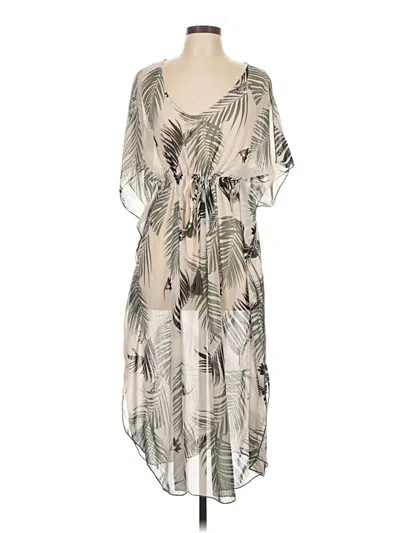Pre-owned Kona Sol Casual Dress In Brown