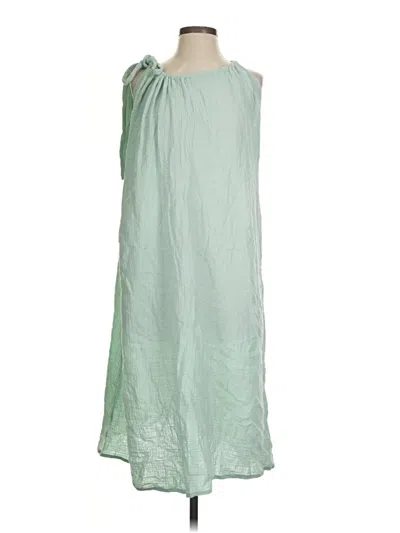 Pre-owned Kona Sol Casual Dress In Green