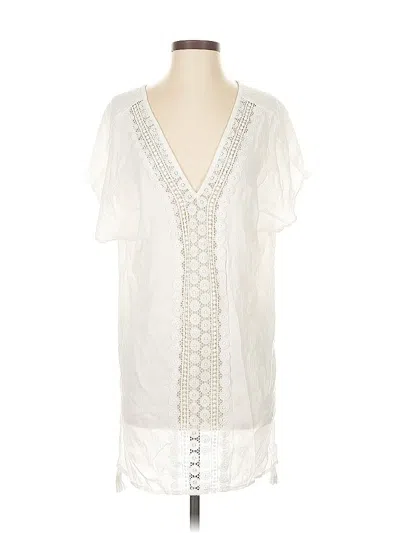 Pre-owned Kona Sol Casual Dress In White