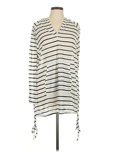 Pre-owned Kona Sol Casual Dress In White