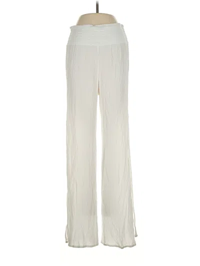 Pre-owned Kona Sol Casual Pants In White