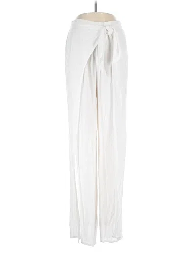 Pre-owned Kona Sol Casual Pants In White