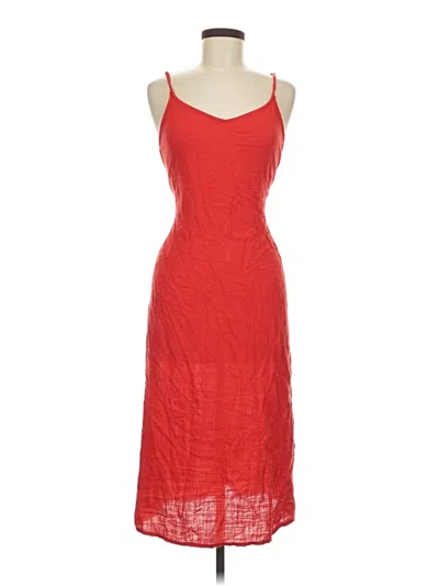 Pre-owned Kona Sol Cocktail Dress In Red