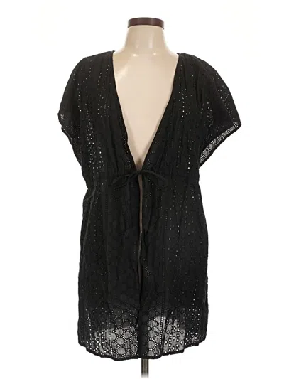 Pre-owned Kona Sol Kimono In Black