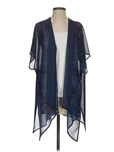 Pre-owned Kona Sol Kimono In Blue