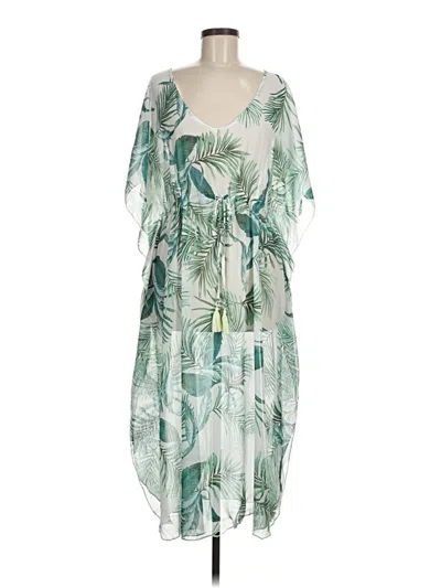 Pre-owned Kona Sol Kimono In Green