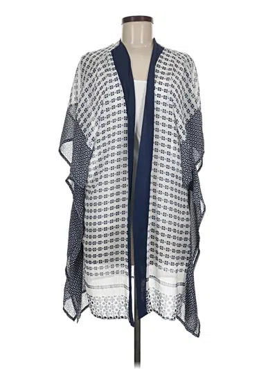 Pre-owned Kona Sol Kimono In Silver
