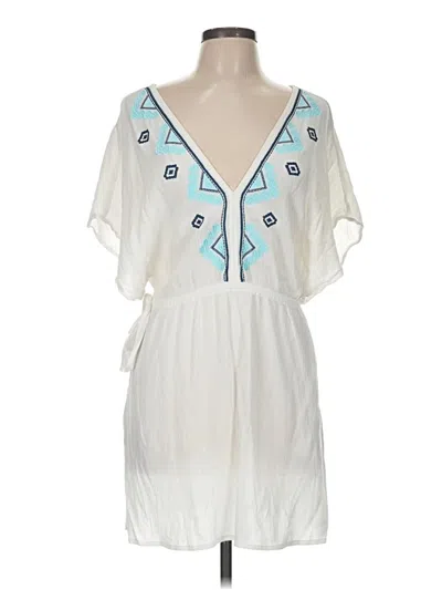 Pre-owned Kona Sol Kimono In White