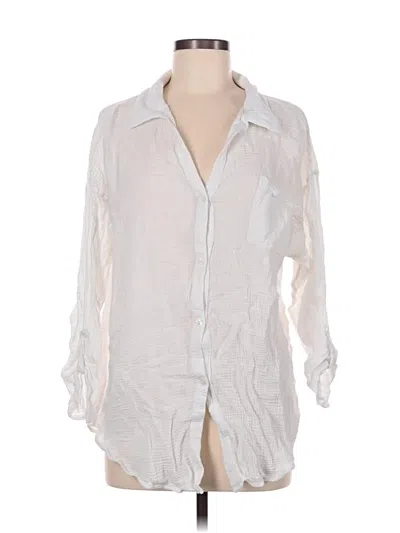 Pre-owned Kona Sol Long Sleeve Polo Shirt In Ivory