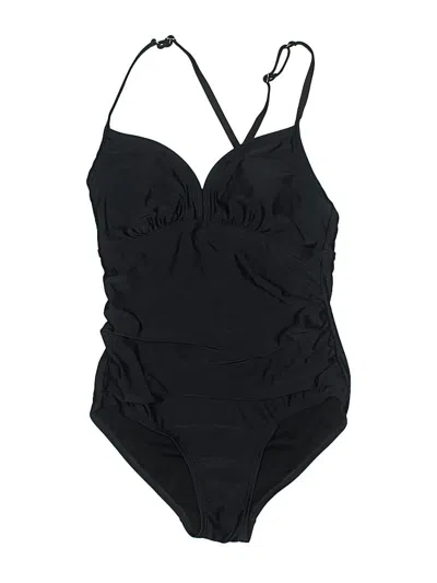 Pre-owned Kona Sol One Piece Swimsuit In Black