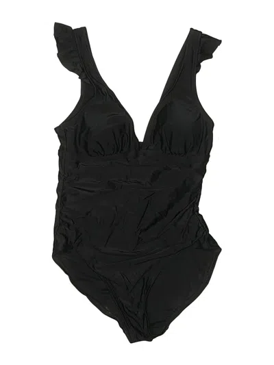 Pre-owned Kona Sol One Piece Swimsuit In Black