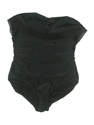 Pre-owned Kona Sol One Piece Swimsuit In Black